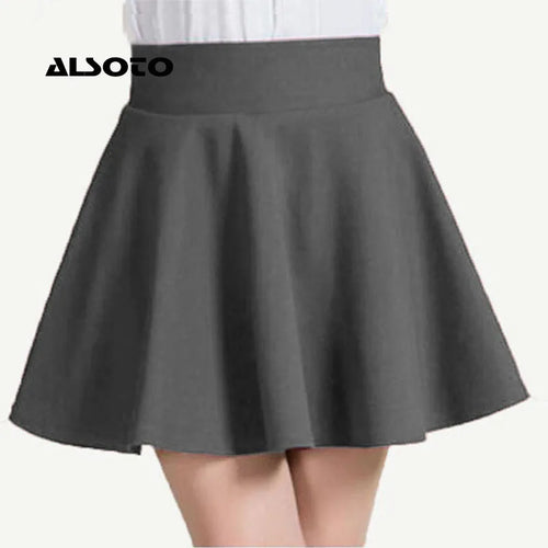 Classic Pleated Mini Skirt