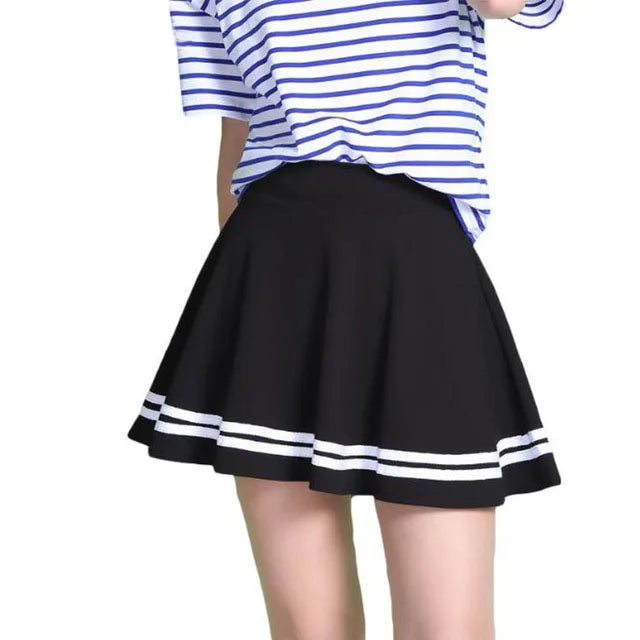 Classic Pleated Mini Skirt