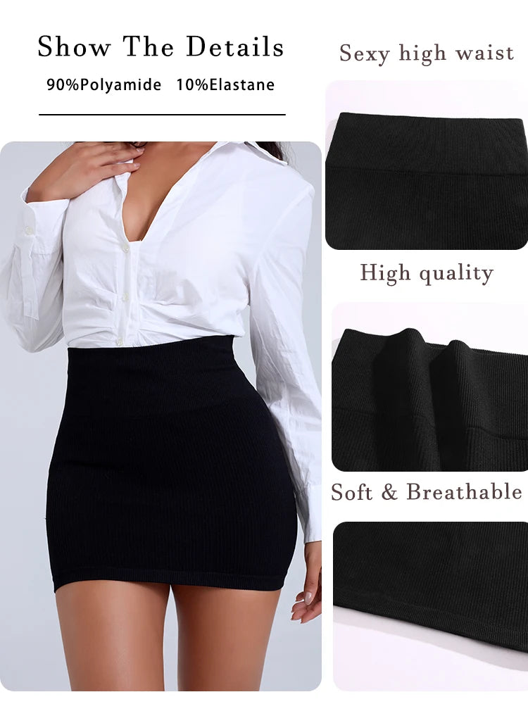 Essential High-Waist Mini Skirt