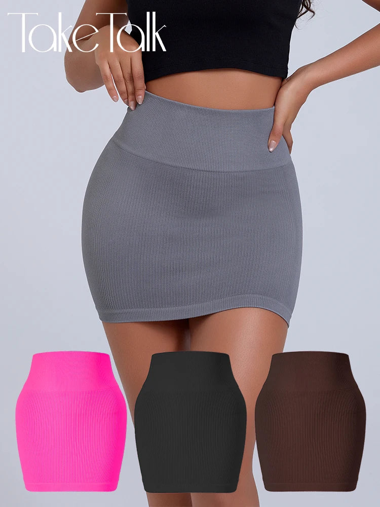 Essential High-Waist Mini Skirt